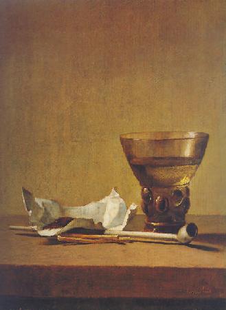 Karel Slabbaert A toebackje still life oil painting image